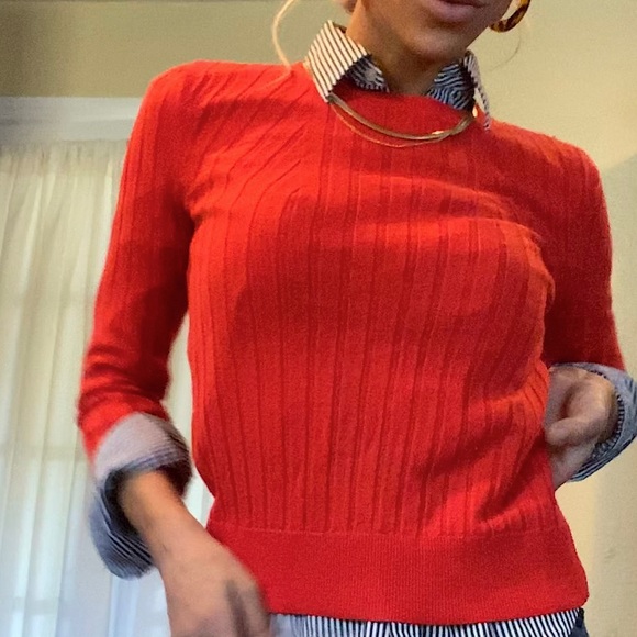 Banana republic merino wool ribbed sweater - Picture 6 of 9